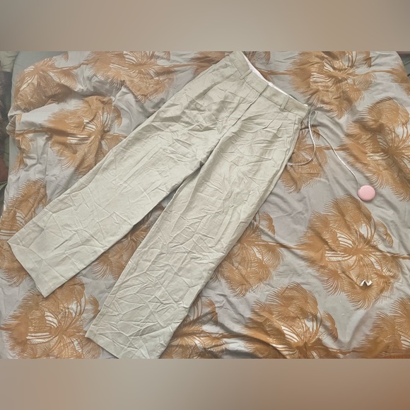 nwot Wilfred Effortless pant linen 10 32” Dry basil green? - Picture 2 of 2